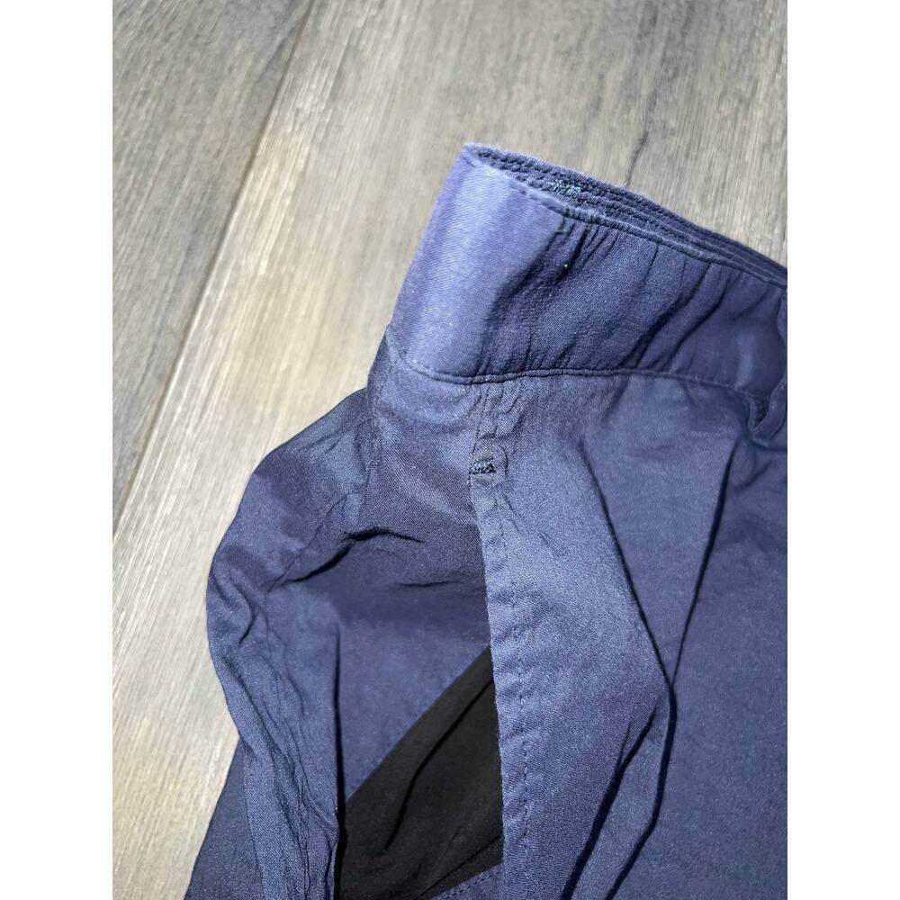 Theory Navy Blue Mid-Thigh Bermuda Shorts Men Sz 40 A004060 - Picture 4 of 9